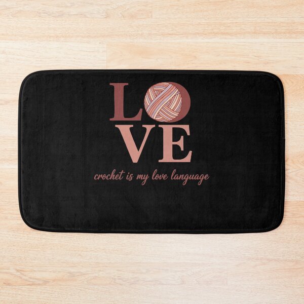 Item preview, Love Crochet Is My Love Language Yarn Lover designed and sold by LuminOrb.