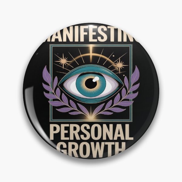 Item preview, Manifesting Personal Growth Spirituality Learning Heart Mind designed and sold by FluoroWave.