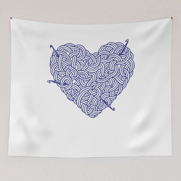 Item preview, Crochet Lover Heart Yarn Hooks Funny Crochet designed and sold by LuminOrb.