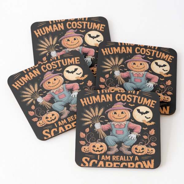 Item preview, This is My Human Costume I Am Really A Scarecrow Halloween designed and sold by Dolostope.