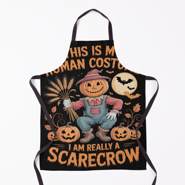 Item preview, This is My Human Costume I Am Really A Scarecrow Halloween designed and sold by Dolostope.