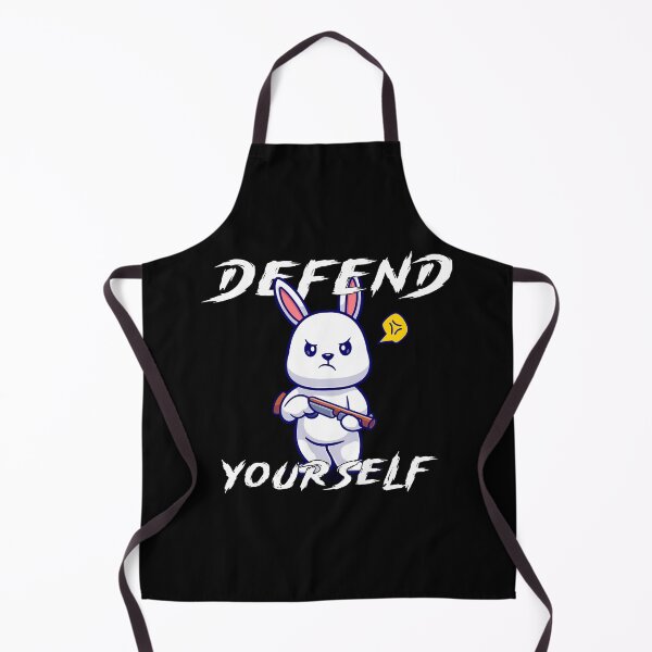 Item preview, Defend Yourself - Cute Bunny designed and sold by R-A Designs.
