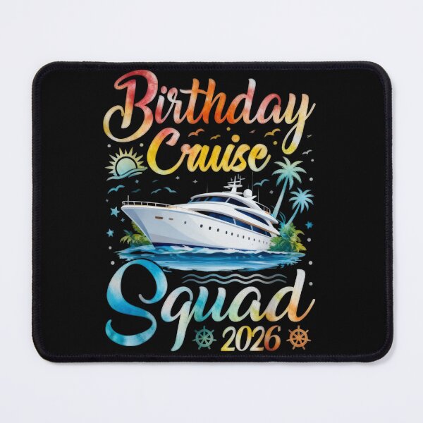 Item preview, Birthday Cruise Squad 2026 Cruise Birthday Party Vacation designed and sold by CosmoKitsch.