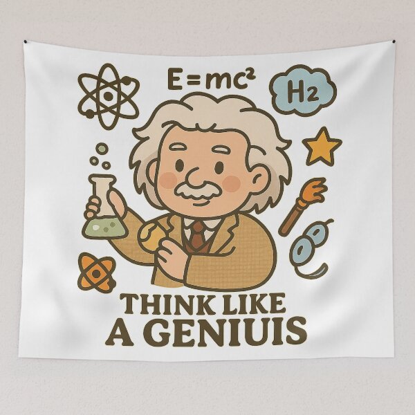 Item preview, Think A Geniuis designed and sold by MaisonLouis.
