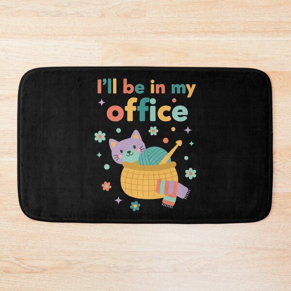 Item preview, Ill Be In My Office Funny Crochet Lover Crochet designed and sold by LuminOrb.