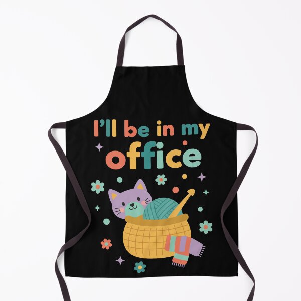 Item preview, Ill Be In My Office Funny Crochet Lover Crochet designed and sold by LuminOrb.