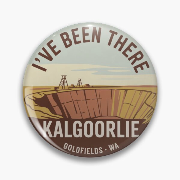 Item preview, I’ve Been There — Kalgoorlie | Goldfields WA Travel Sticker designed and sold by Random Designs.