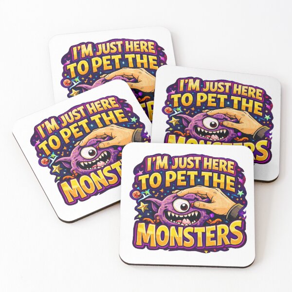 Item preview, I'm Just Here To Pet The Monsters designed and sold by Cizzit.
