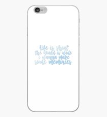 life is short. iPhone Case