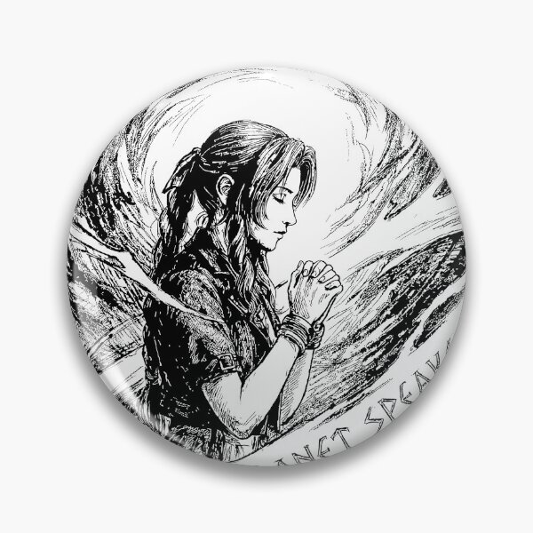 Item preview, Cetra's Prayer Communion - Aerith Gainsborough Final Fantasy 7 Art designed and sold by bapupa.