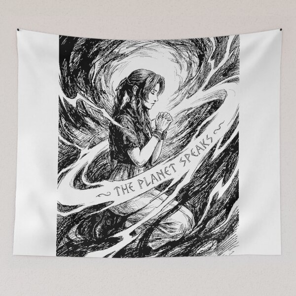 Item preview, Cetra's Prayer Communion - Aerith Gainsborough Final Fantasy 7 Art designed and sold by bapupa.