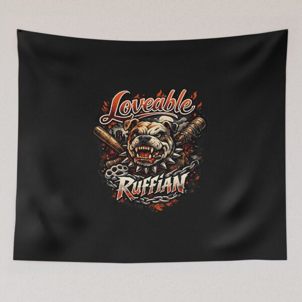 Item preview, Loveable Ruffian! designed and sold by VintageImageInc.