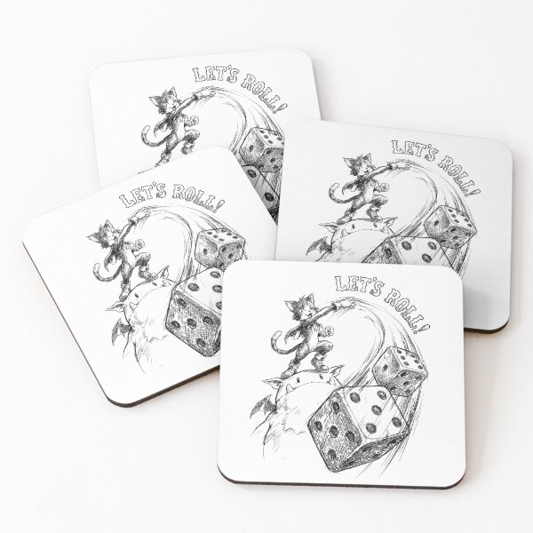 Item preview, Lucky Dice Toss - Cait Sith Final Fantasy VII FF7 FFVII Fanart designed and sold by bapupa.