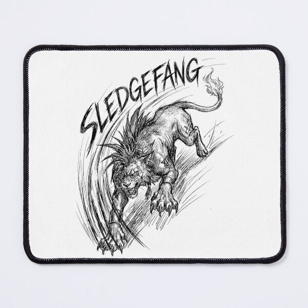 Item preview, Sledgefang Lunge - Red XIII Final Fantasy VII FF7 FFVII Fanart designed and sold by bapupa.