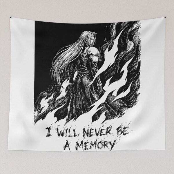 Item preview, Nibelheim's Embers - Sephiroth Final Fantasy VII FF7 FFVII Fanart designed and sold by bapupa.