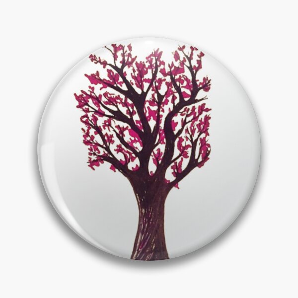 Item preview, Pink cherry blossom - artistic illustration designed and sold by Larinah-G.