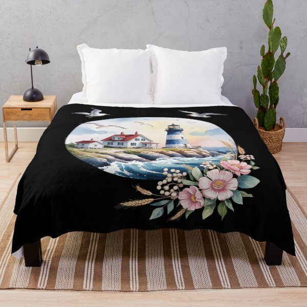 Item preview, Maritime Women Men Seagulls Lighthouse Lighthouses Nature designed and sold by Voidbinder.