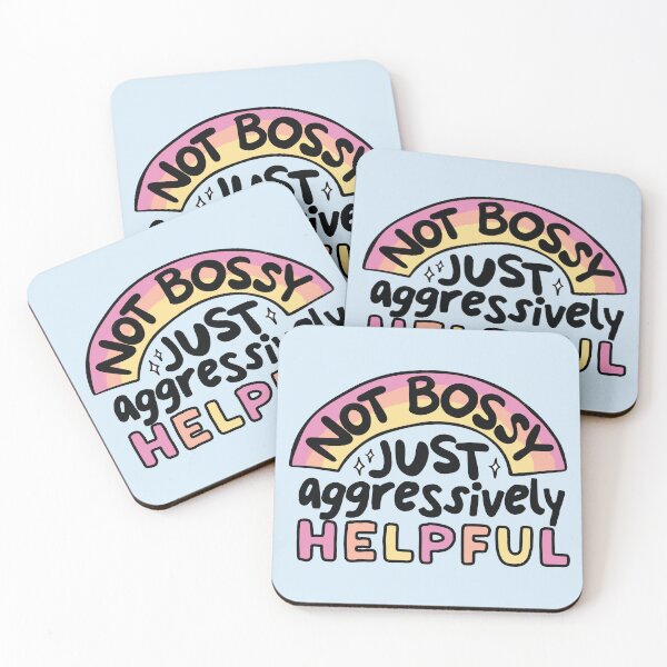 Item preview, Not bossy just aggressively helpful designed and sold by BrownHorse90s.