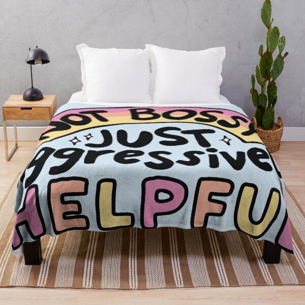 Item preview, Not bossy just aggressively helpful designed and sold by BrownHorse90s.
