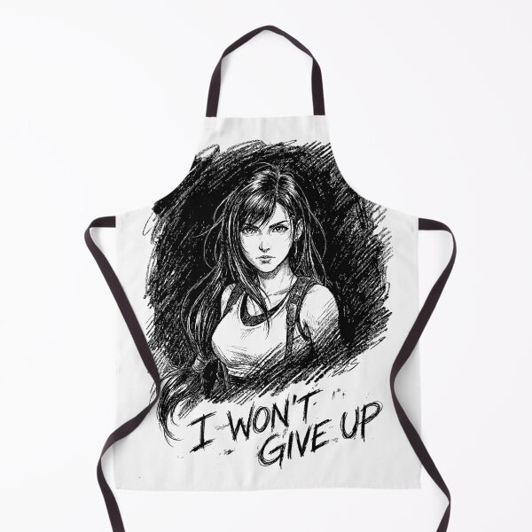 Item preview, Determined Fighter's Gaze - Tifa Lockhart Final Fantasy VII FF7 FFVII Fanart designed and sold by bapupa.