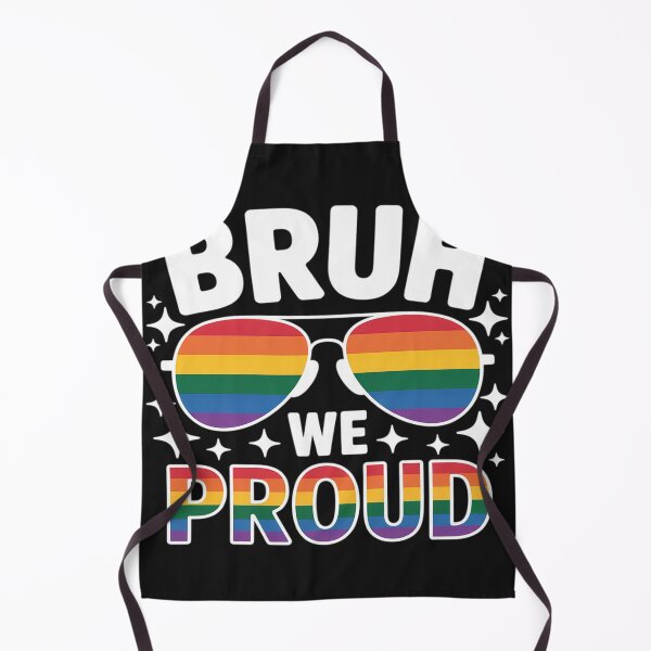 Item preview, LGBTQ Bruh We Proud Sunglasses Rainbow Flag Gay Pride Ally designed and sold by trinfhri.