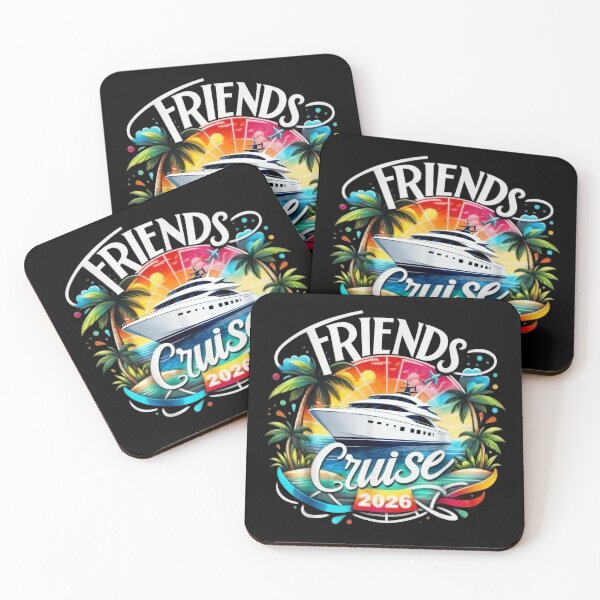 Item preview, Friends Cruise 2026 Cruise Squad 2026 Funny Friend Group  designed and sold by CosmoKitsch.