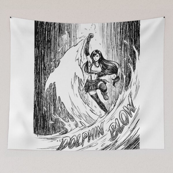 Item preview, Dolphin Blow Impact - Tifa Lockhart Final Fantasy VII FF7 FFVII Fanart designed and sold by bapupa.