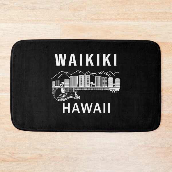 Item preview, Waikiki Hawaii Souvenir Men Guitar Music Beach Waikiki designed and sold by DSWShirts.