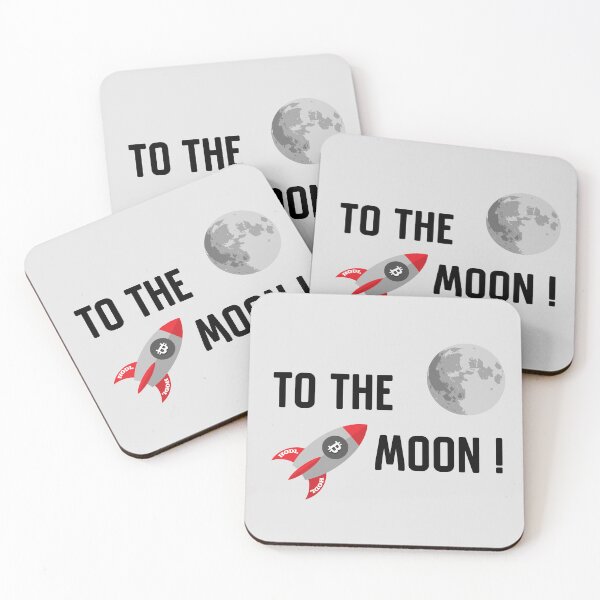 Item preview, To The Moon Bitcoin Crypto Rocket designed and sold by WAMTEES.