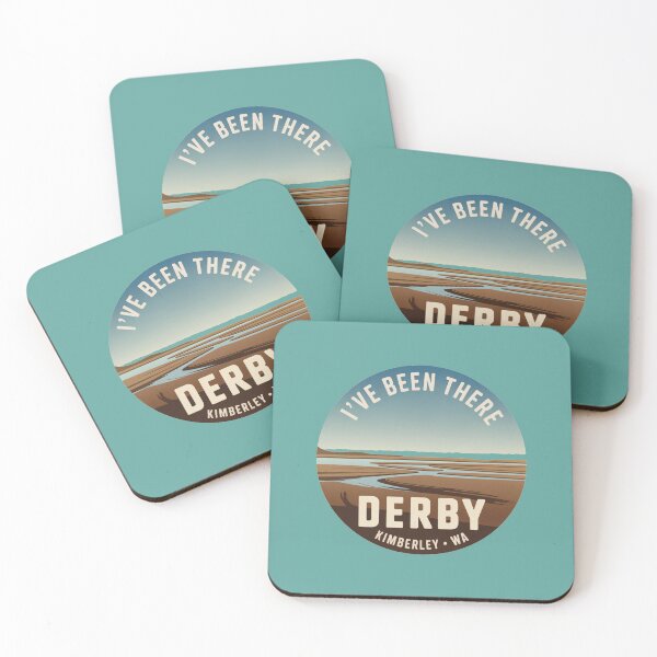 Item preview, I’ve Been There — Derby | Kimberley Coast Travel Sticker designed and sold by Random Designs.