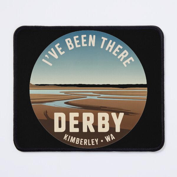 Item preview, I’ve Been There — Derby | Kimberley Coast Travel Sticker designed and sold by Random Designs.