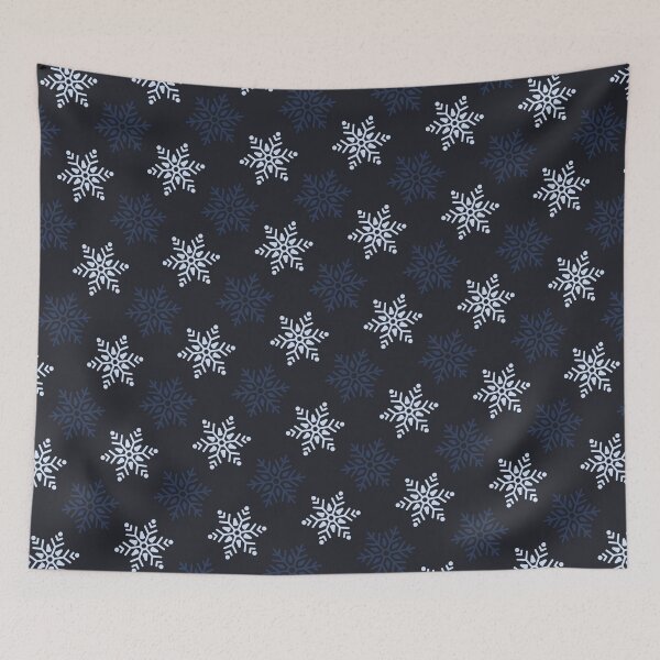 Item preview, Classic Snowflake Happy Holiday Christmas Pattern  - Sympathy Gifts designed and sold by RoyalStarsPatts.