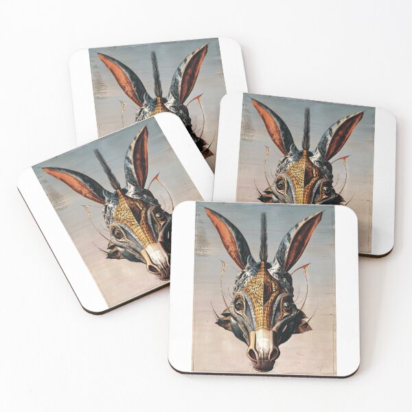 Item preview, Surreal donkey Portrait designed and sold by lautir.
