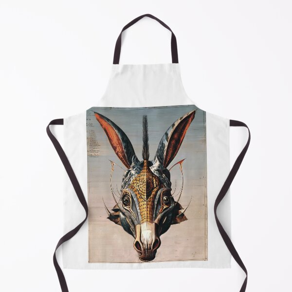 Item preview, Surreal donkey Portrait designed and sold by lautir.