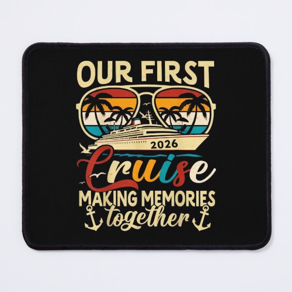 Item preview, Our First Cruise 2026 Together Family Trip Matching Couples designed and sold by CosmoKitsch.