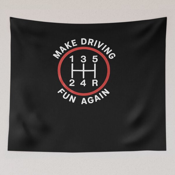 Item preview, Make Driving Fun Again - Funny Stick Shift 6-Speed Manual designed and sold by trinfhri.
