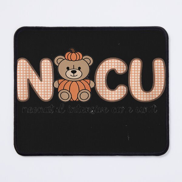 Item preview, NICU Neonatal Intensive Care Nurse Bear Pumpkin Halloween designed and sold by trinfhri.