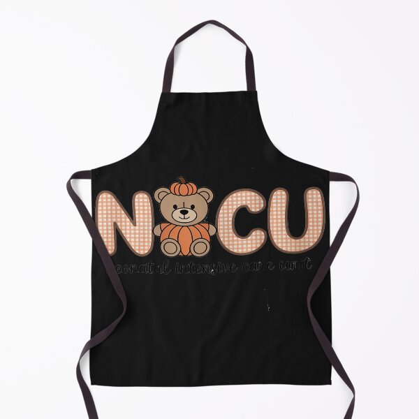 Item preview, NICU Neonatal Intensive Care Nurse Bear Pumpkin Halloween designed and sold by trinfhri.