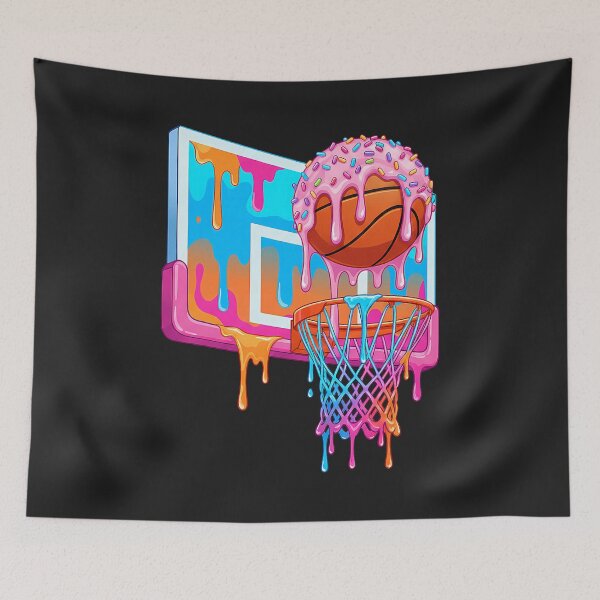 Item preview, Basketball Hoop Ice Cream Drip Sport Player Boys Girls Youth  designed and sold by ArleneRowe.