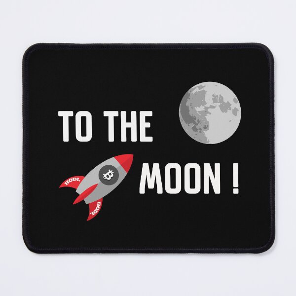 Item preview, To The Moon Bitcoin Crypto Rocket designed and sold by WAMTEES.