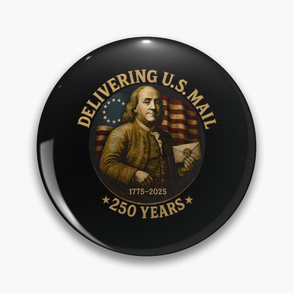 Item preview, Postal Worker Delivering U S  Mail 1775-2025 250 Years Patriot designed and sold by jakaun.