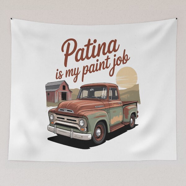 Item preview, retro auto - classic car history - old car culture - vintage vehicle - Rust in Peace - Even Rust Has Character - Patina is My Paint Job - Ghosts of the Highway - Forgotten by Time designed and sold by JansenGS.