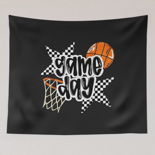 Item preview, Basketball Player Game Day Checkered Basketball Fan Mom designed and sold by ArleneRowe.