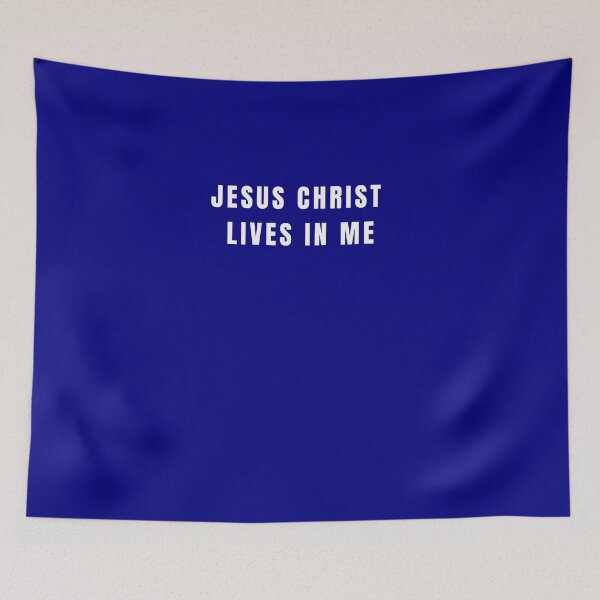 Item preview,  Jesus Christ Lives In Me Christian Design designed and sold by Jaskiniaadullam.