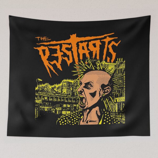 Artikelvorschau, Orange Typografie Hardcore Punk entworfen und verkauft von ShadeFall.