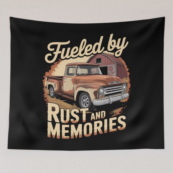 Item preview, retro auto - classic car history - old car culture - vintage vehicle - Rust in Peace - Even Rust Has Character - Patina is My Paint Job - Ghosts of the Highway - Forgotten by Time designed and sold by JansenGS.