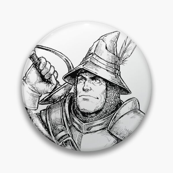 Item preview, Adelbert Steiner Final Fantasy IX FF9 FFIX Fanart designed and sold by bapupa.
