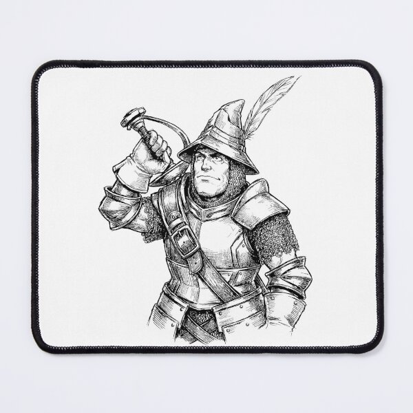 Item preview, Adelbert Steiner Final Fantasy IX FF9 FFIX Fanart designed and sold by bapupa.