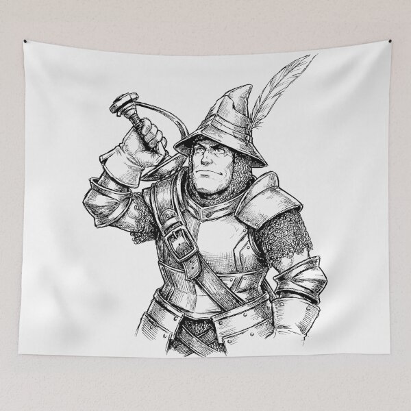 Item preview, Adelbert Steiner Final Fantasy IX FF9 FFIX Fanart designed and sold by bapupa.