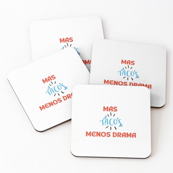 Item preview, Más Tacos Menos Drama | Funny Taco Lover Gift Sticker, More Tacos Less Drama Funny Spanish Taco Design designed and sold by Like it.
